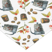  Morning Victoriaans Koffieontwerp Lange Tafelloper (Hoek)