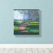 "MORNING WALK" CANVAS AFDRUK (Insitu (Houten vloer))