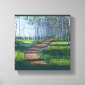 "MORNING WALK" CANVAS AFDRUK (Voorkant)