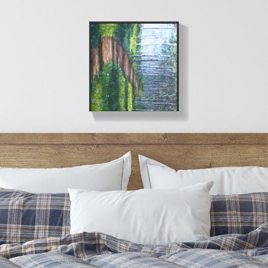 "MORNING WALK" CANVAS PRINT (Insitu (Slaapkamer))