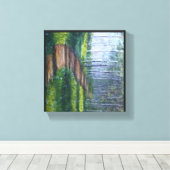 "MORNING WALK" CANVAS PRINT (Insitu (Houten vloer))