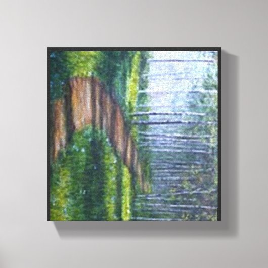 "MORNING WALK" CANVAS PRINT (Voorkant)