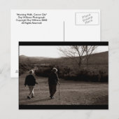 "Morning Walk, Carson City" Briefkaart (Voorkant / Achterkant)