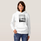 Morning Walk Grayscale Hoodie (Voorkant volledig)