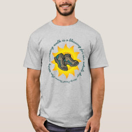 Morning Walk Thoreau Quote T-shirt