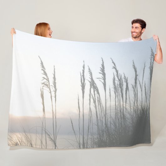 Morning Whisper Fleece Deken (In situ)