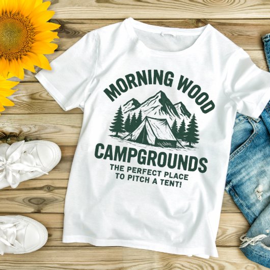 Morning Wood Campgrounds T-shirt