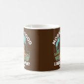 Morning Wood Lumber Company We werken hard Funny Koffiemok (Center)