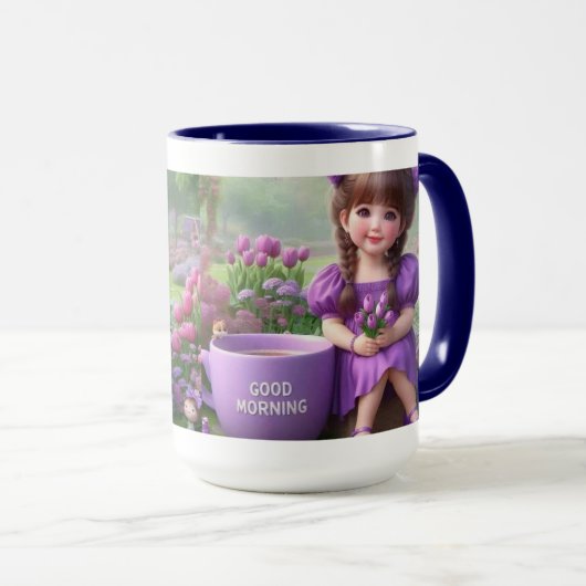 Morning Zenith: Verhoog je dageraad met frisse ene Mok (Voorkant rechts)