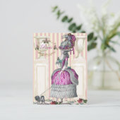 Morning zet de Champs-Élysées omlaag Briefkaart (Staand voorkant)