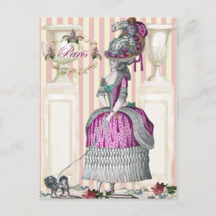 Morning zet de Champs-Élysées omlaag Briefkaart