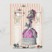 Morning zet de Champs-Élysées omlaag Kaart (Voorkant / Achterkant)