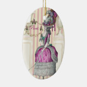 Morning zet de Champs-Élysées omlaag Keramisch Ornament (Rechts)