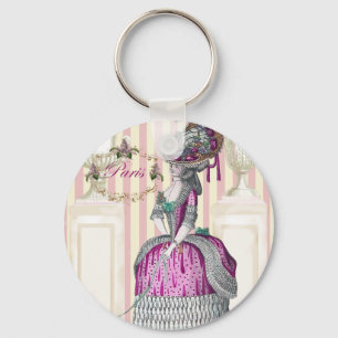 Morning zet de Champs-Élysées omlaag Sleutelhanger