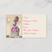 Morning zet de Champs-Élysées omlaag Visitekaartje (Achterkant)