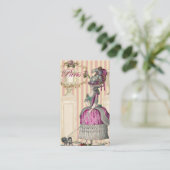 Morning zet de Champs-Élysées omlaag Visitekaartje (Staand voorkant)