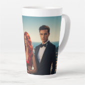 #MorningRoutineLatteMug Latte Mok (Rechterhoek)