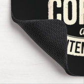 Mornings Are For Coffee And Contemplation, Cute Co Muismat (Hoek)