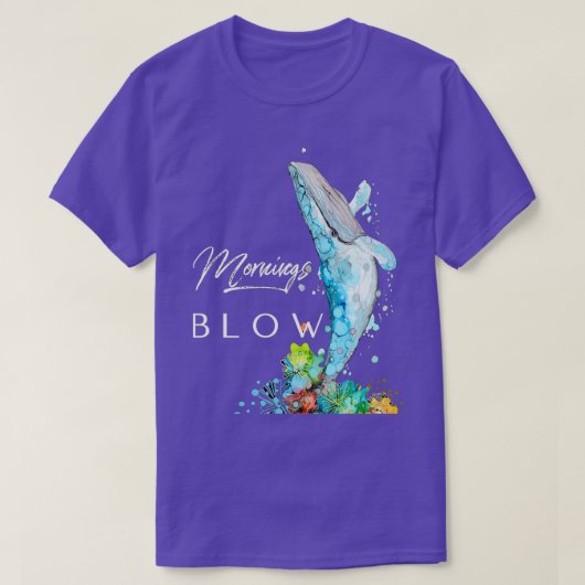 Mornings Blow T-shirt (Design voorkant)