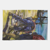 Morning's Catch, Harbor Island Theedoek (Horizontaal)