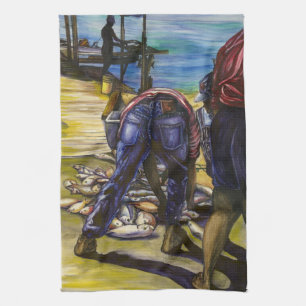 Morning's Catch, Harbor Island Theedoek