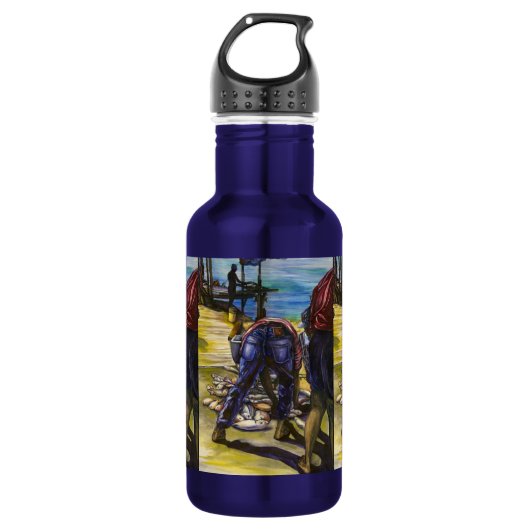 Morning's Catch, Harbour Island, Bahamas Waterfles (Voorkant)