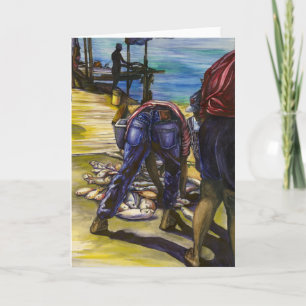 Morning's Catch, Wenskaart Bahamas Kaart