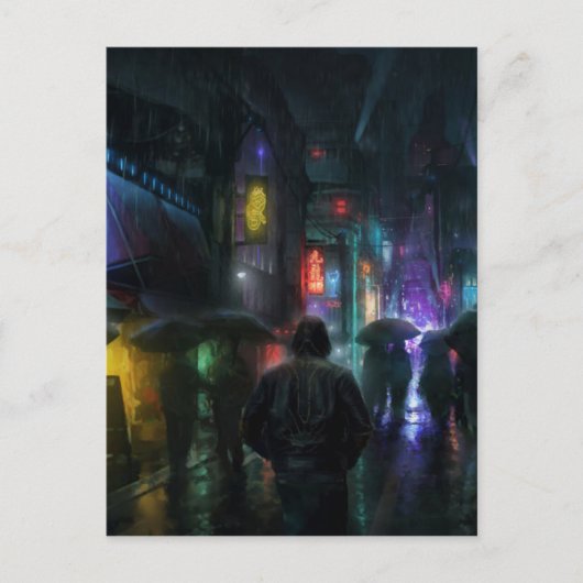 Mornings For People Of The Night Briefkaart (Voorkant)