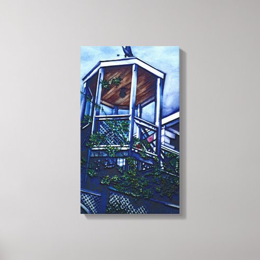 Morning's Light, Harbour Island Canvas Afdruk (Voorkant)