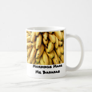Mornings maakt me Bananas Koffiemok