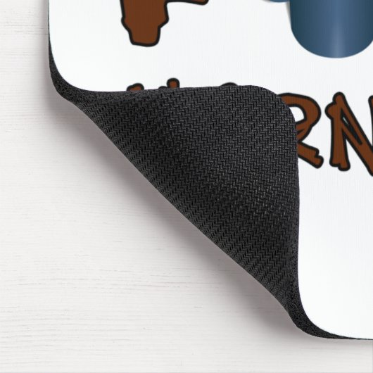 Mornings mousepad muismat (Hoek)