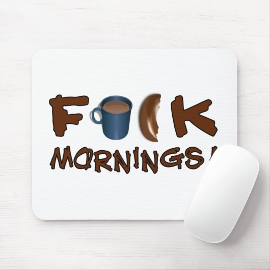 Mornings mousepad muismat (Met muis)