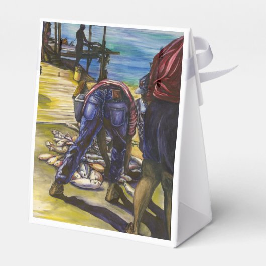 Morning's Vangst, Harbor Island Bedankdoosjes (Achterkant)