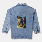 Morning's Vangst, Harbor Island Denim Jacket (Achterkant)