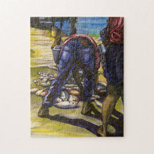 Morning's Vangst, Harbor Island Legpuzzel