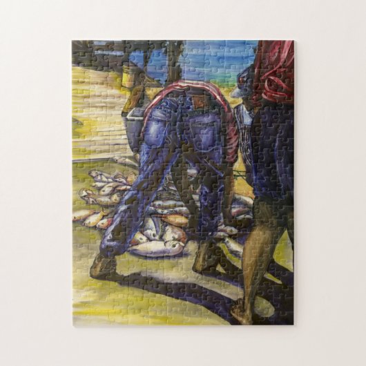 Morning's Vangst, Harbor Island Legpuzzel (Verticaal)