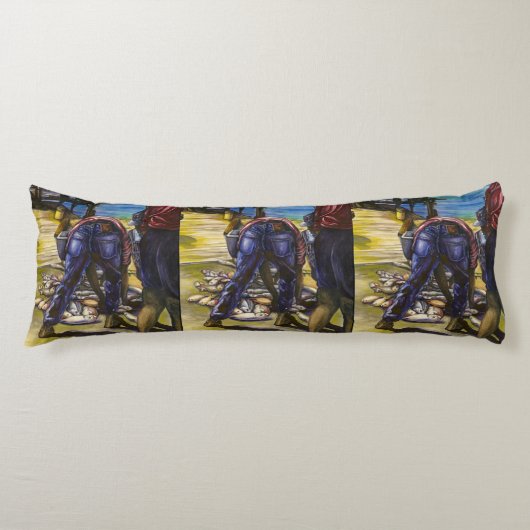 Morning's Vangst, Harbor Island Lichaamskussen (Voorkant)