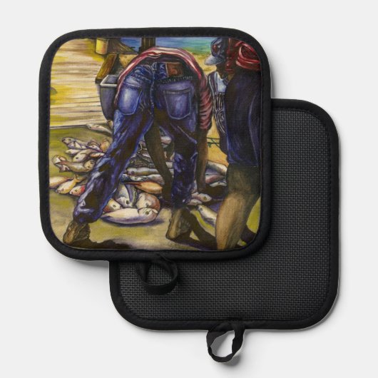 Morning's Vangst, Harbor Island Pannenlap (Voorkant / Achterkant)