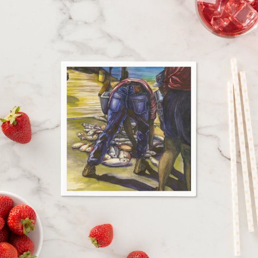 Morning's Vangst, Harbor Island Servet (Insitu)