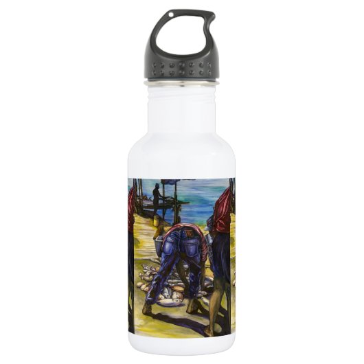 Morning's Vangst, Harbor Island Waterfles (Voorkant)