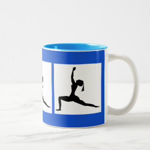 Mornings Yoga Tweekleurige Koffiemok