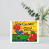 Morningside Apple LabelCanada Briefkaart (Staand voorkant)