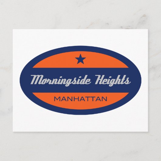 Morningside Heights Briefkaart (Voorkant)