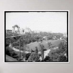 Morningside Park, New York c1904,  Poster