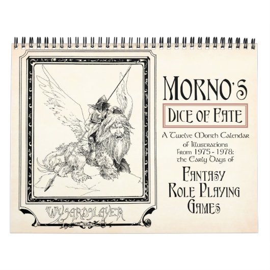 Morno's Dice of Fate Calendar Kalender (Hoes)