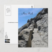 Moro Rock Sequoia National Park Briefkaart (Voorkant / Achterkant)