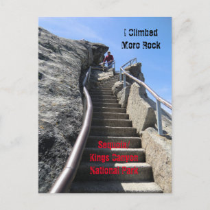 Moro Rock Sequoia National Park Briefkaart