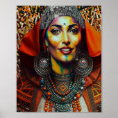 Moroccan Amazigh Beauty Poster (Voorkant)