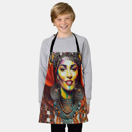 Moroccan Amazigh Beauty Schort (Gedragen)