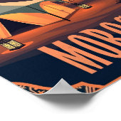 Moroccan Desert Nights – Retro Lantern Glow Poster (Hoek)